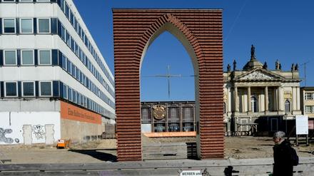Bleibt der Platz frei? Die Gegner der Garnisonkirche haben kräftigen Zulauf.