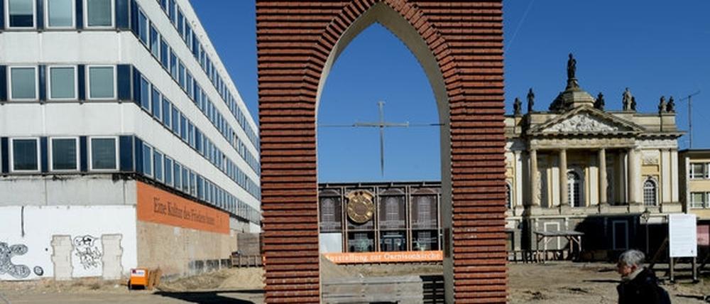 Bleibt der Platz frei? Die Gegner der Garnisonkirche haben kräftigen Zulauf.