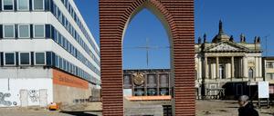 Bleibt der Platz frei? Die Gegner der Garnisonkirche haben kräftigen Zulauf.