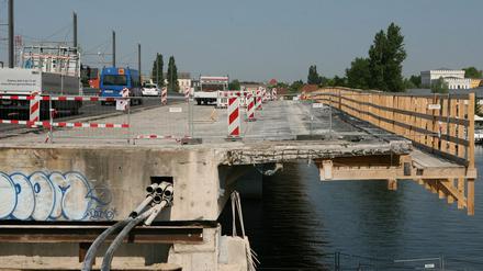 Im Moment geht auf der Nuthestraße so gut wie nichts - und das könnte noch eine ganze Weile so bleiben.