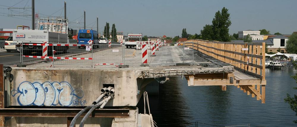 Im Moment geht auf der Nuthestraße so gut wie nichts - und das könnte noch eine ganze Weile so bleiben.