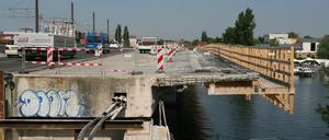 Im Moment geht auf der Nuthestraße so gut wie nichts - und das könnte noch eine ganze Weile so bleiben.