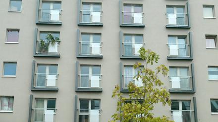 Das Studentenwohnheim in der Breiten Straße.