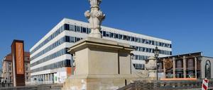 Wirklich eine städtebauliche Lücke? Hier stand früher die Garnisonkirche.