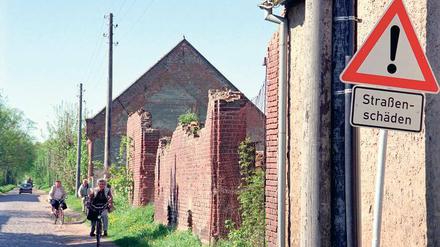 Marodes Tafelsilber. Brandenburgs Radwege sind in die Jahre gekommen, manche Landesstraßen und Brücken mussten sogar bereits gesperrt werden.