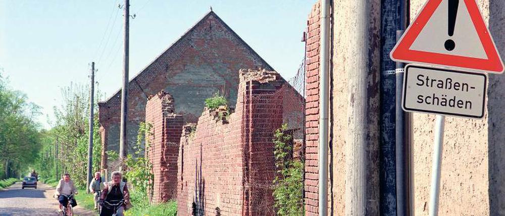 Marodes Tafelsilber. Brandenburgs Radwege sind in die Jahre gekommen, manche Landesstraßen und Brücken mussten sogar bereits gesperrt werden.