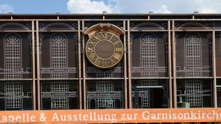 Hier könnte er mal iregndwann stehen, der Nachbau der barocken Militärkirche.