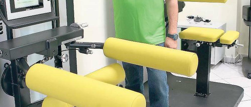 Bewegung ist die beste Medizin: Im Trainingscenter von Alexander Kogan sollen Patienten und Sportler schmerzfrei trainieren.