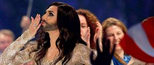 Die vollbärtige Dragqueen Conchita Wurst