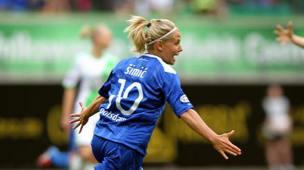 Torjubel: Julia Simic soll sich wieder freuen können.