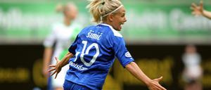 Torjubel: Julia Simic soll sich wieder freuen können.