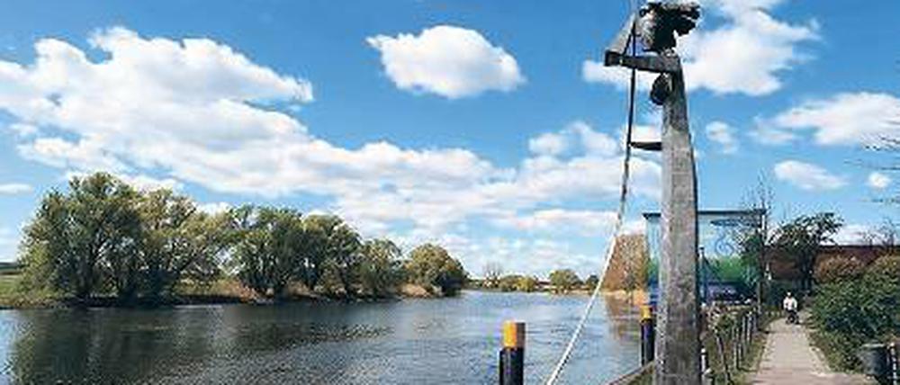 Schöner Vorgeschmack. Die Havel auf dem Gelände der Buga in Premnitz.