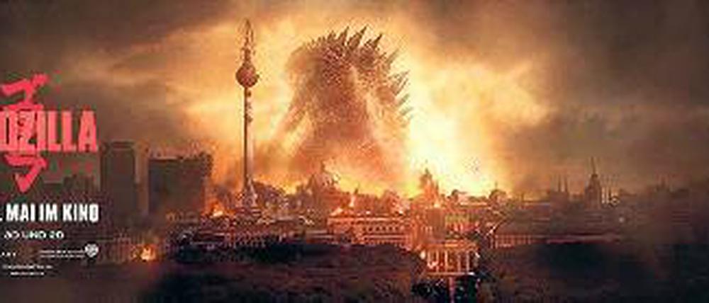 Jetzt ist Berlin dran. Seit nunmehr 60 Jahren treibt Godzilla sein Unwesen.