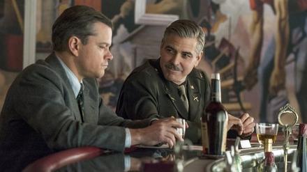Kunstkenner in geheimer Mission: George Clooney und Matt Damon in "The Monuments Men".