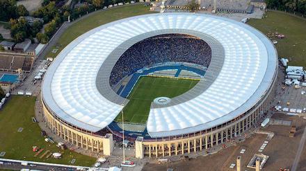 Groß genug? 75 000 Zuschauer passen ins Berliner Olympiastadion.