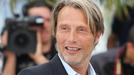 Schauspieler Mads Mikkelsen in Cannes.