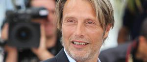 Schauspieler Mads Mikkelsen in Cannes.