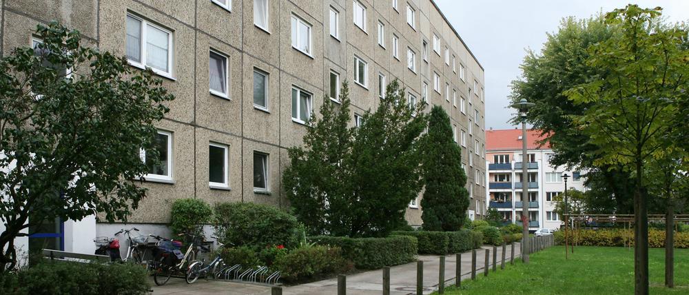 Nach ihrem Vorbild soll auch am Stern gebaut werden: Die Flüchtlingswohnungen in der Haeckelstraße.