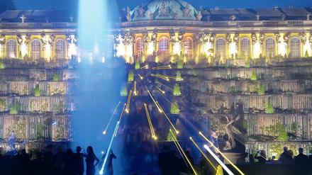 Nicht sorgenfrei. Die Veranstalter der Schlössernacht im Park Sanssouci versuchen Schwächen abzustellen.