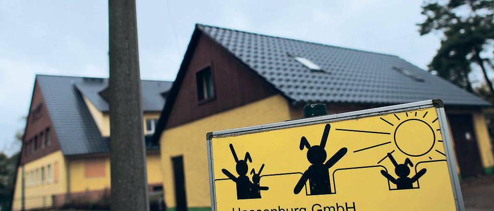 Geschlossen. Das Heim „Haus Babenberg“ in Jessern.