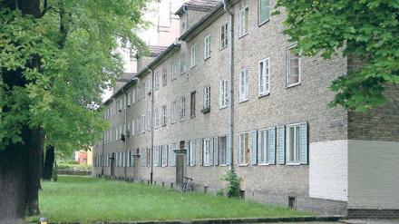 Sanierungsbedürftig. Aber für die Renovierung der Heidesiedlung fehlt Geld.