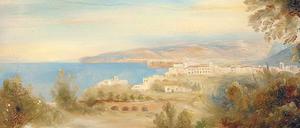 Tief beeindruckt von Italien: „Sorrent“ heißt dieses Bild von Carl Blechen, die flirrende Hitze ist förmlich zu spüren.