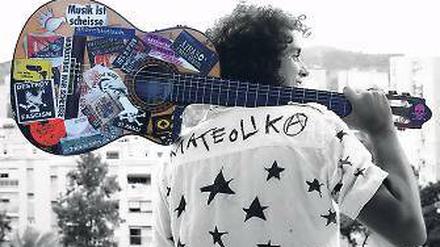 Die Band ist er: Sänger Mateo von den spanischen Punkrockern Mateolika.