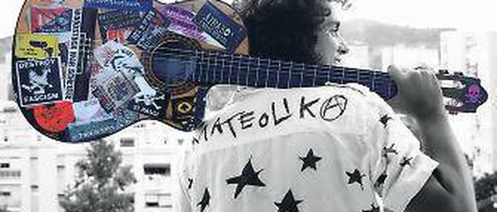 Die Band ist er: Sänger Mateo von den spanischen Punkrockern Mateolika.