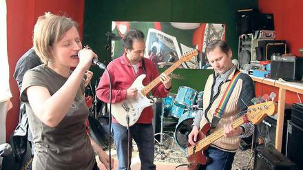 Letzte Töne. Die Band „Melody Brewery“ bei der Probe. In der Alten Brauerei gab es am Samstag Musik und mehr. Zum Monatsende soll damit Schluss sein.