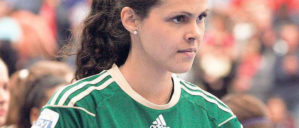 Nachdenklich wirkte Kathy Radzuweit nach dem verlorenen play-off-Spiel in Vilsbiburg. Jetzt zählt neue Konzentration.