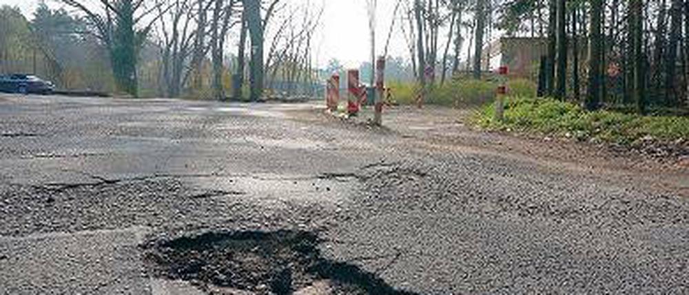 Löchrig. Die Straßen auf dem Seeberg sollen endlich saniert werden.