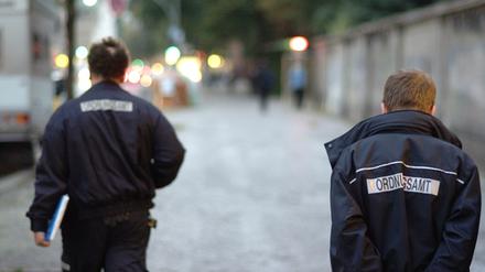 In Potsdam jetzt häufiger anzutreffen: Mitarbeiter des Ordnungsamts.