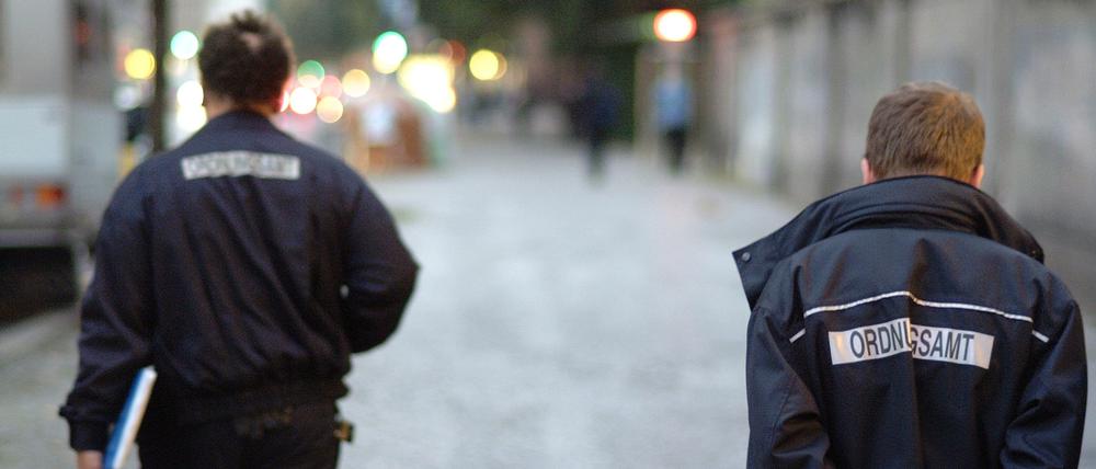 In Potsdam jetzt häufiger anzutreffen: Mitarbeiter des Ordnungsamts.