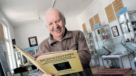 Belesen. Achim Risch durchforstet seit 2006 alles, was er zu Christian Morgenstern finden kann.