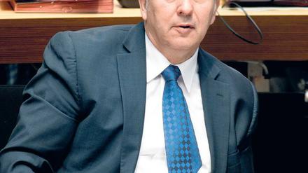 Berlins Regierender Bürgermeister Klaus Wowereit im Abgeordnetenhaus.
