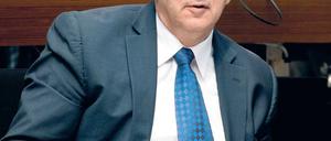 Berlins Regierender Bürgermeister Klaus Wowereit im Abgeordnetenhaus.