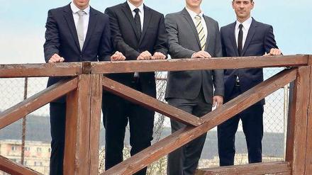 International. Markus Dietsche (2.v.r.) mit dem Abdero-Team.