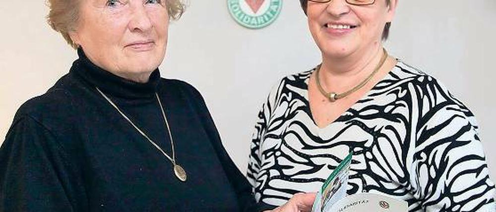 Geht spenden! Das wünschen sich Gabriele Herzel und Marga Jacobi (v.l.).