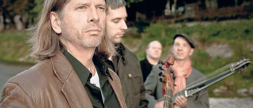 Vier für Drake, Dowland & Co. Joel Frederiksen, Domen Marincic, Timothy Leigh Evans und Axel Wolf (v.l.) sind das Ensemble Phoenix Munich.
