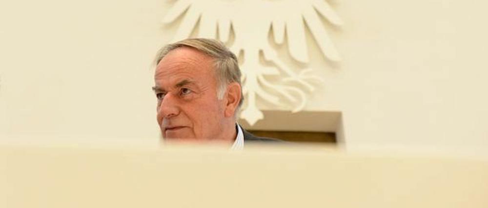 Landtagspräsident Gunter Fritsch.