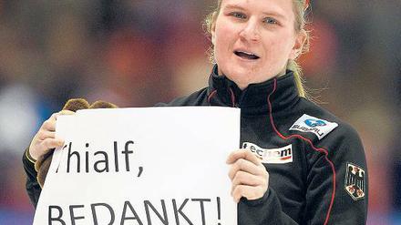 Jenny Wolf wurde fünf Mal Weltmeisterin und holte 2010 Olympia-Silber.