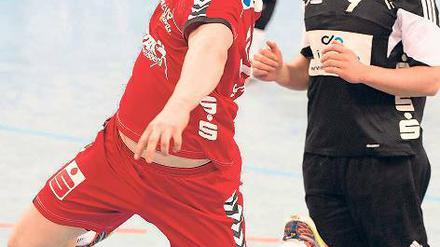 Doppeltes Spiel. Der Handballer Yannick Schindel kann für Werder und den VfL Potsdam auflaufen.