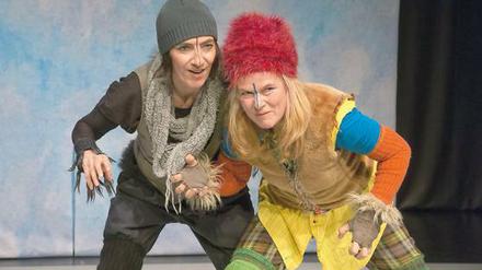 Mit Feuereifer bei der Sache. Tania Klinger (links) und Ute von Koerber.