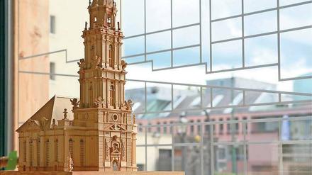 Streitpunkt Garnisonkirche. Bis das Gotteshaus steht, wird es auch ohne Bürgerbefragung noch viele Jahre dauern.