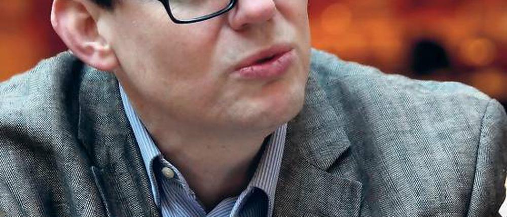 Anerkennung auch für seine Potsdambejahung. Der Geiger Wolfgang Hasleder.