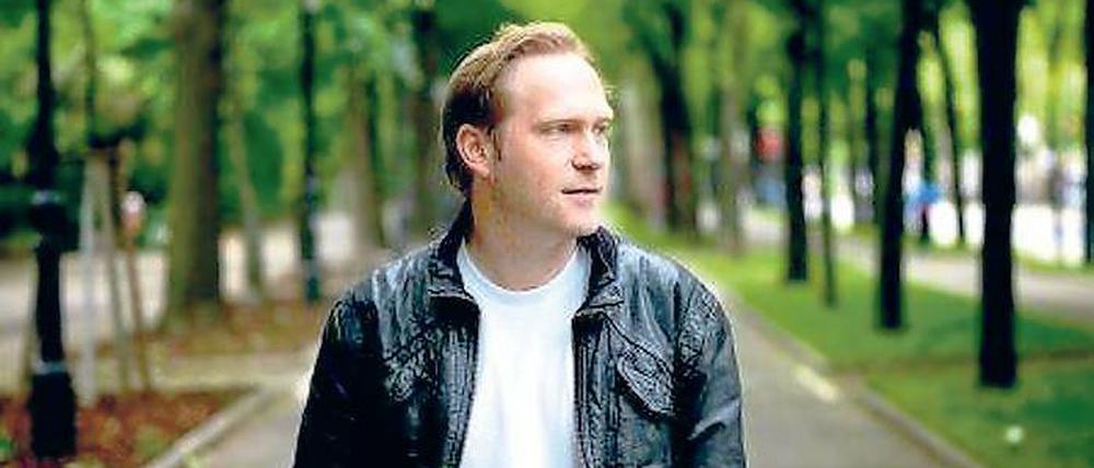 Weniger Rock’n’Roller, eher der Träumer. Der Sänger und Gitarrist Thees Uhlmann.