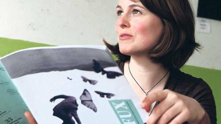 Blick in die Zukunft. Stefanie Müller-Durand sieht viele Wege in der Medienwelt von morgen.
