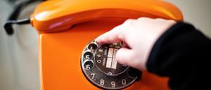 In Potsdam war das Festnetz down.