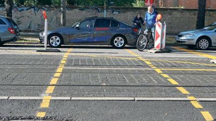 Gefährlich ist es für Radfahrer an vielen Stellen in Potsdam. An der Pappelallee soll jetzt etwas passieren.