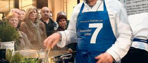 „Essen beginnt beim Einkaufen.“ Johann Lafer im Stern-Center.